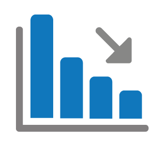 cost reduction icon