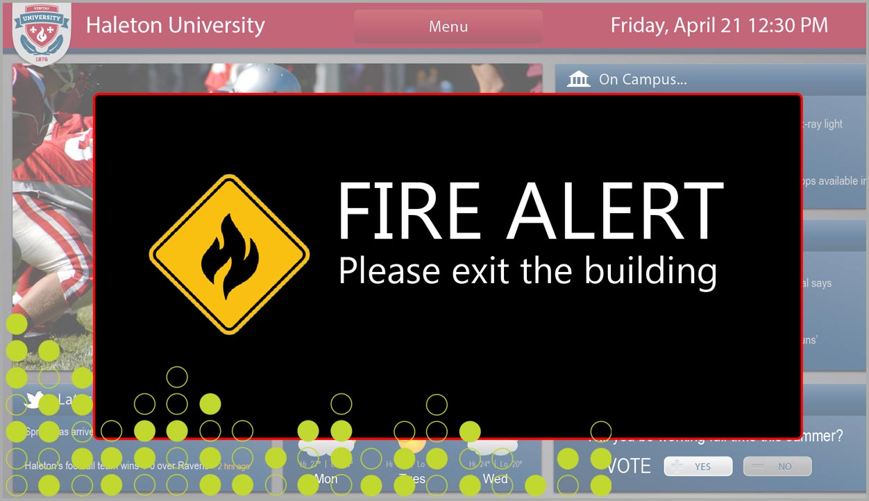emergency notification image