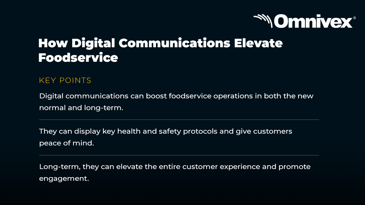 Omnivex foodservice blog digital summary