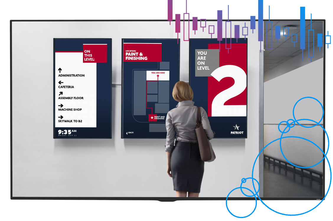 wayfinding in corporate facility