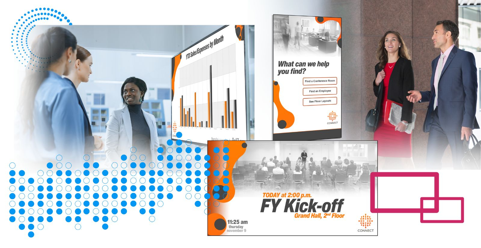 Digital Signs for Corporate Offices