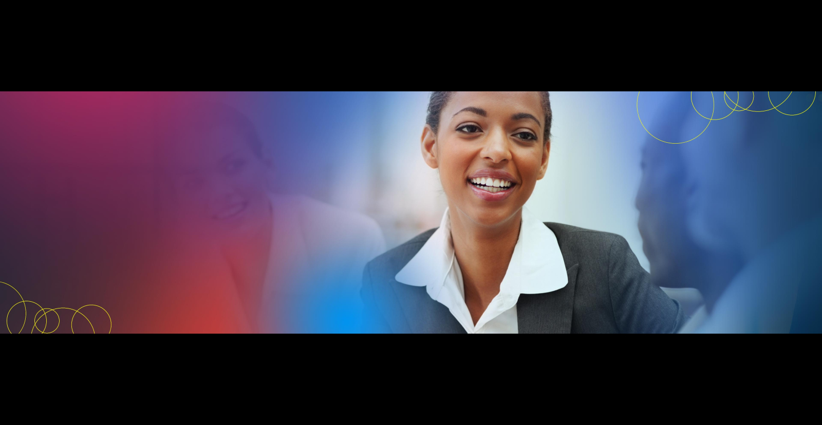 woman smiling