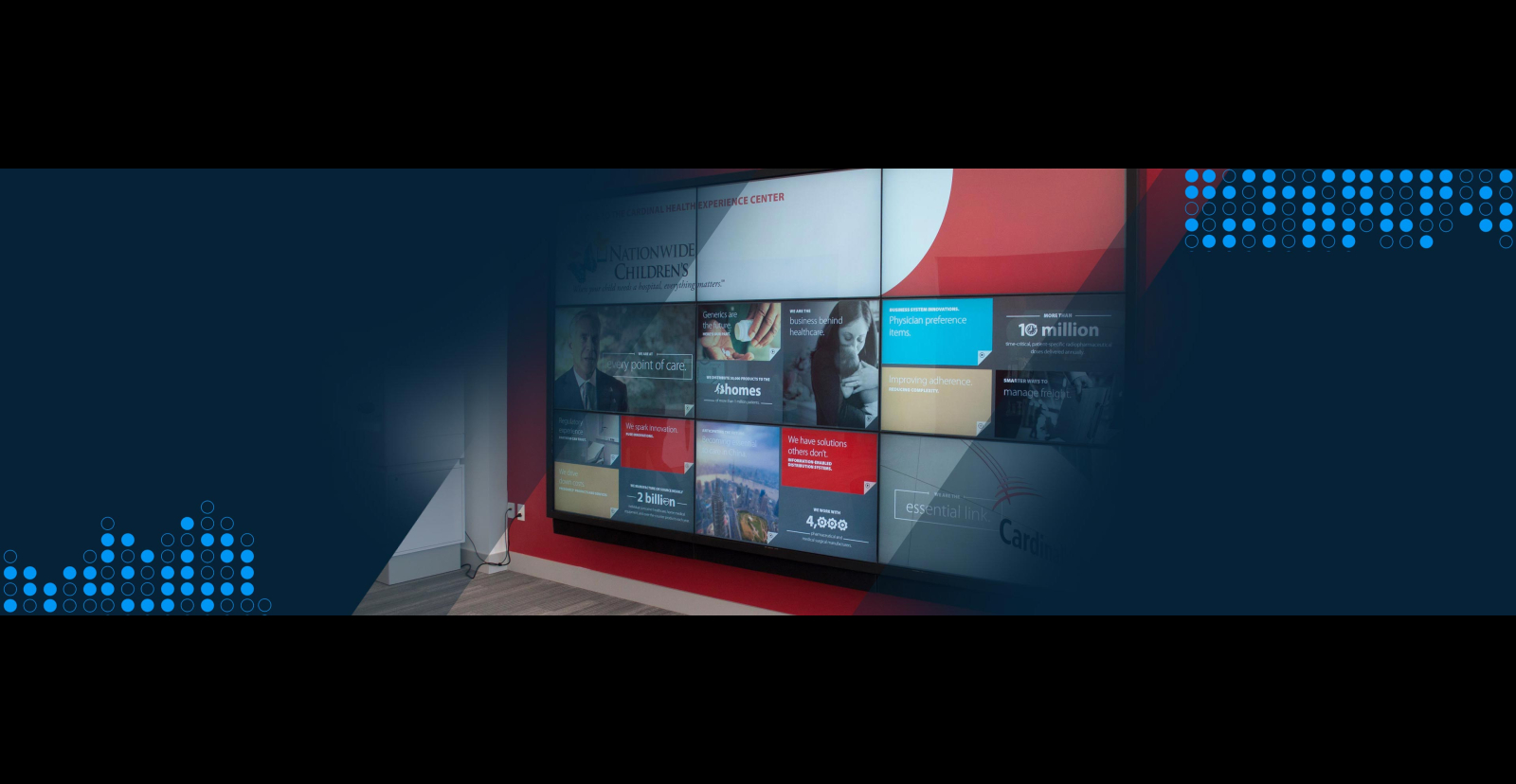 healthcare video wall